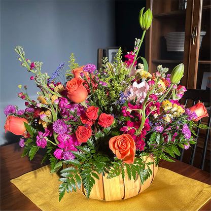 Garden of Life Basket –  Cottage Floral Llc, Versailles MO