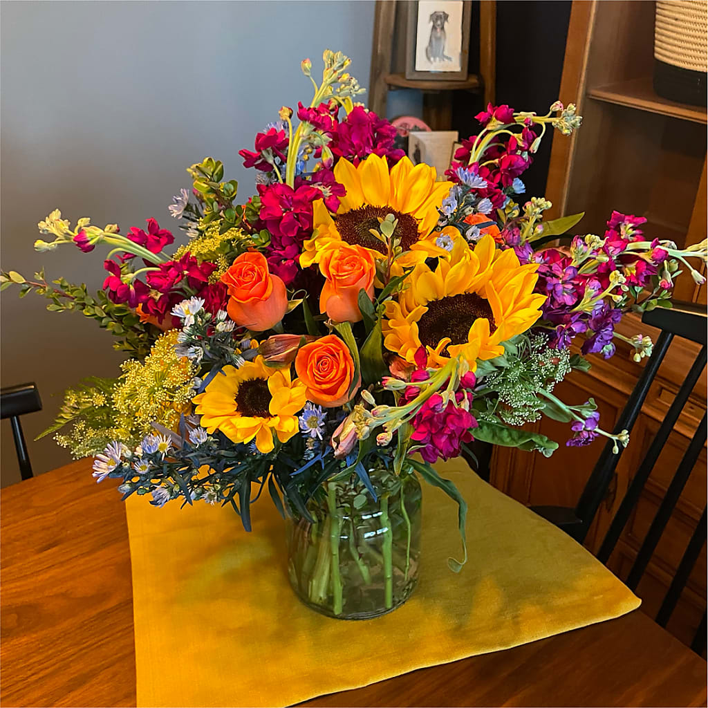 Rays of Life Bouquet –  Cottage Floral Llc, Versailles MO