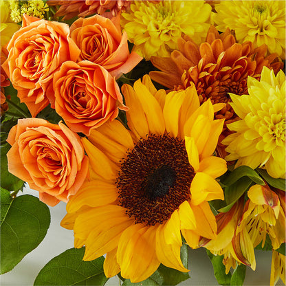 Autumn Harmony Centerpiece –  Cottage Floral Llc, Versailles MO