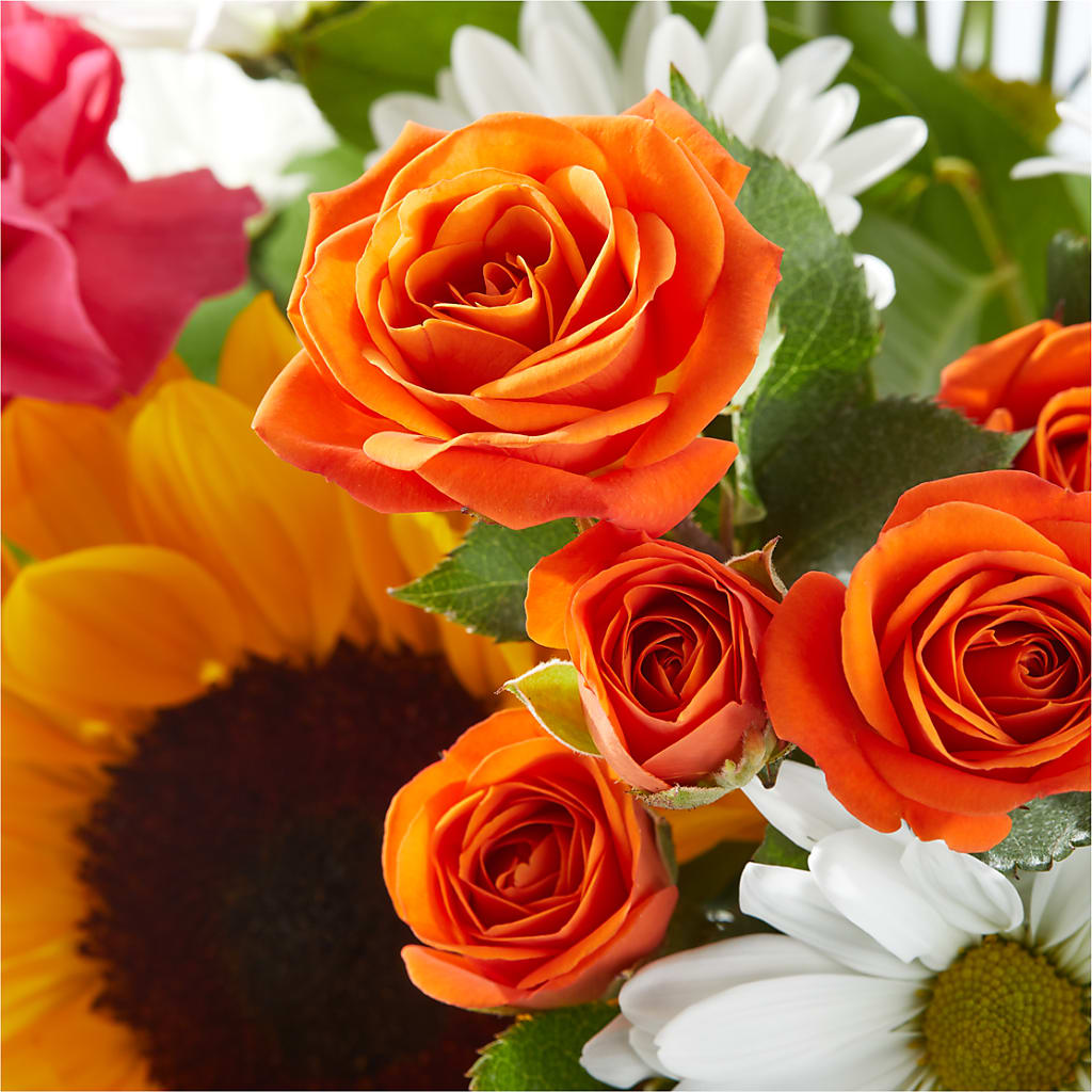 Sun-drenched Blooms Bouquet –  Cottage Floral Llc, Versailles MO