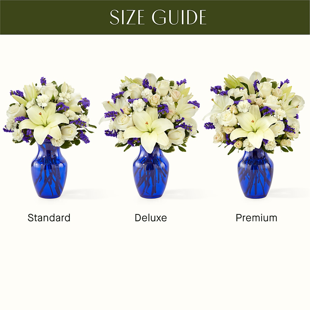 Sapphire Rush Bouquet –  Cottage Floral Llc, Versailles MO