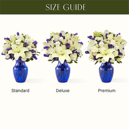 Sapphire Rush Bouquet –  Cottage Floral Llc, Versailles MO