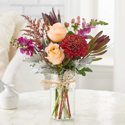 Moody Hues Bouquet –  Cottage Floral Llc, Versailles MO