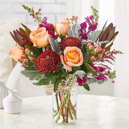 Moody Hues Bouquet –  Cottage Floral Llc, Versailles MO