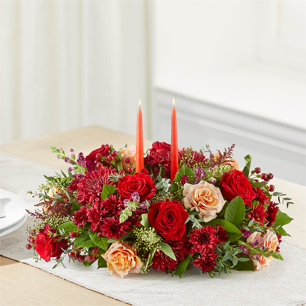 Most Thankful Centerpiece –  Cottage Floral Llc, Versailles MO