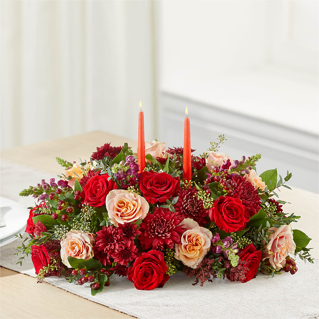 Most Thankful Centerpiece –  Cottage Floral Llc, Versailles MO