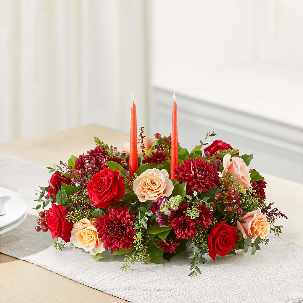 Most Thankful Centerpiece –  Cottage Floral Llc, Versailles MO