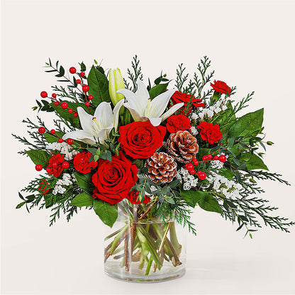 Best in Snow Bouquet –  Cottage Floral Llc, Versailles MO