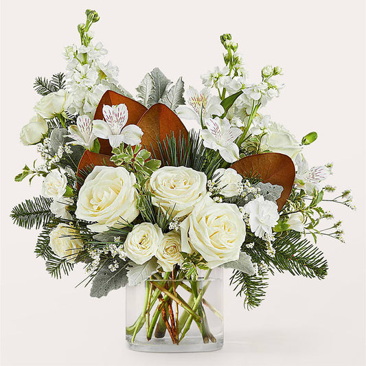 Fresh Snowfall Bouquet –  Cottage Floral Llc, Versailles MO
