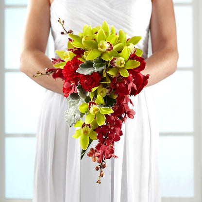 Elegant Orchid Bouquet –  Cottage Floral Llc, Versailles MO
