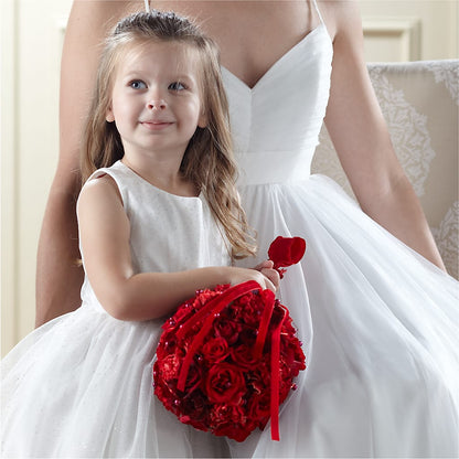 Pure at Heart Flower Girl Arrangement –  Cottage Floral Llc, Versailles MO